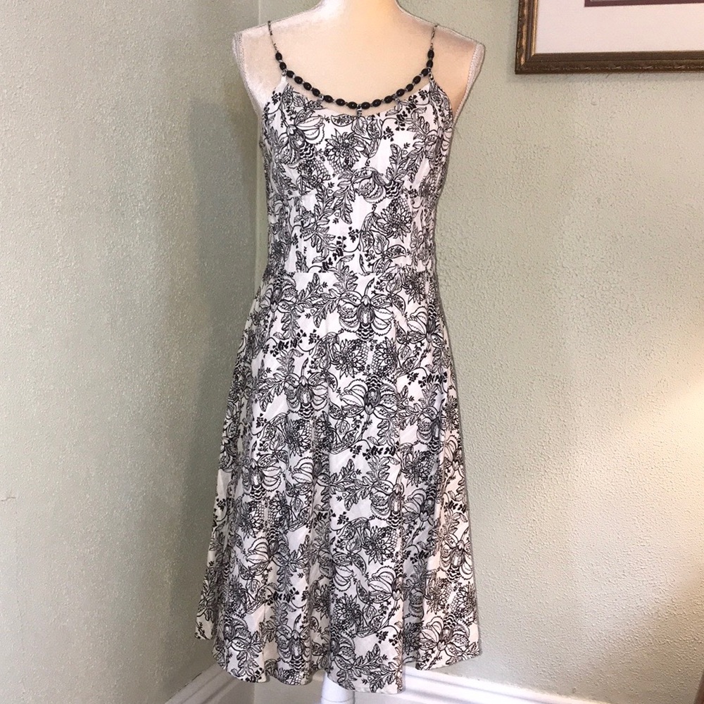 Ann Taylor Loft Beaded Sundress Size 8 Petite